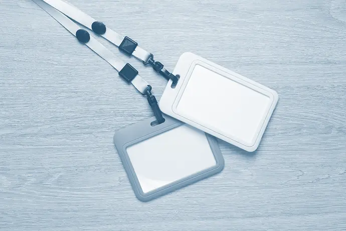 Visitor passes and event badges