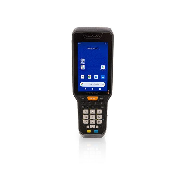 Datalogic Skorpio X5 - WiFi, 2D SR BCR, 28-key, Gun, Ext Bat, Android 10