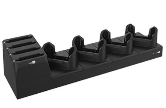 (5SC+4SBC-RS36) 4 Slot Terminal Cradle W/O Ethernet and 4 Slot Battery Charger Cradle for RS36 EU adapter