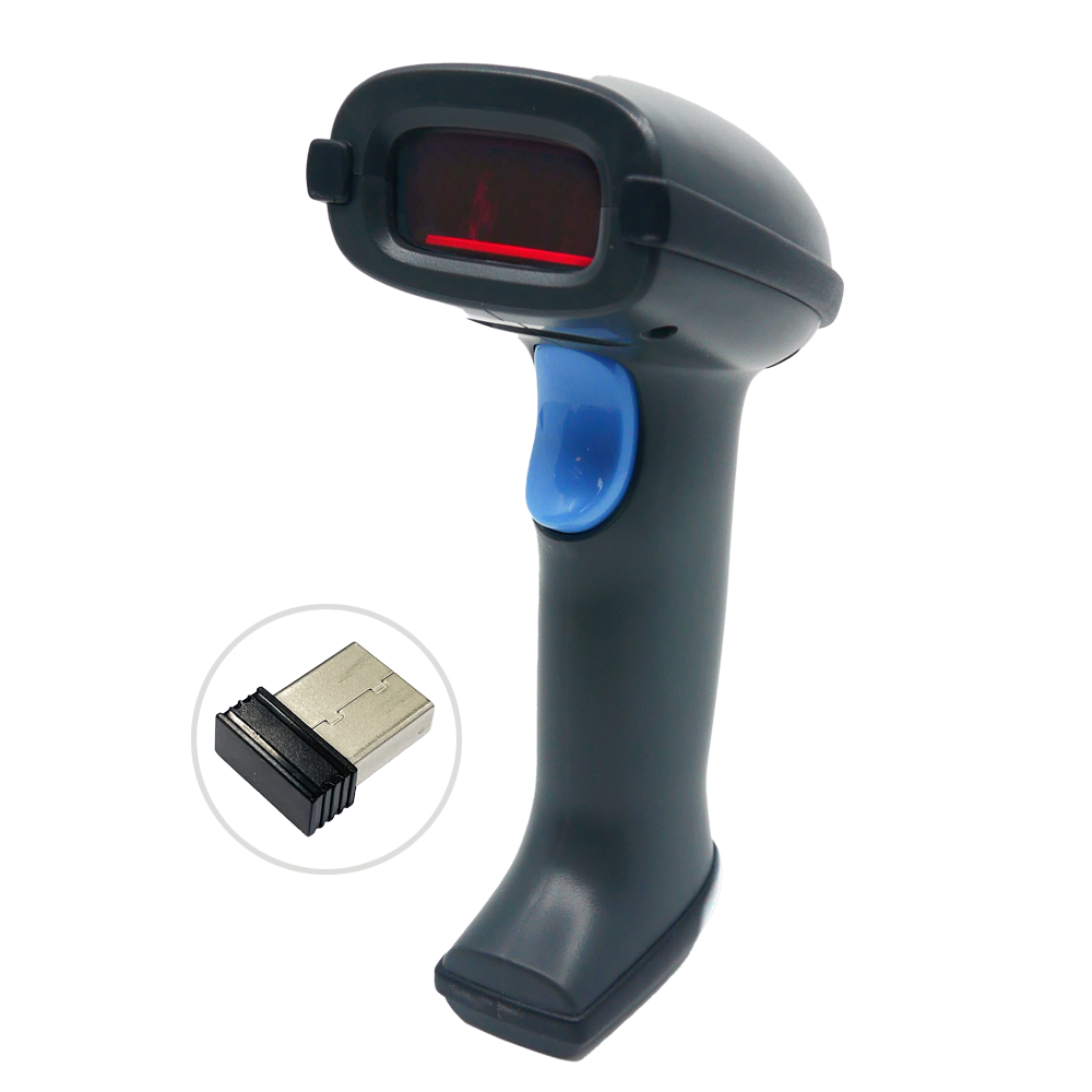 Unitech MS836B, 1D laser scanner, 2.4G wireless Bluetooth, USB