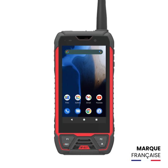 Athesi E50AT ATEx, 4/64, BT, Wifi, 4GLTE, GPS, PTT, NFC, Thermal Cam, ATEX, Talkie Walkie, Android