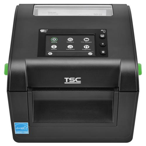 TSC DH240T direct thermal printer, LED touch display