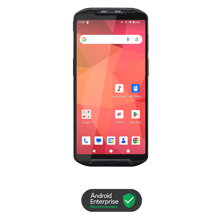 Point Mobile PM95 - Wi-Fi 6E, BT, NR(5G), GPS, NFC, N5703, STD, 6G/64G, Android 13 GMS, R&F-Cam, BLE Beacon
