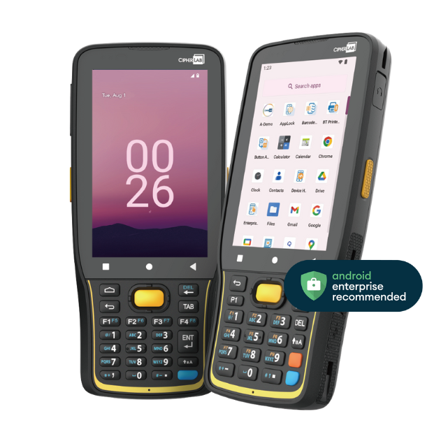 Cipherlab RK26 LTE, Wi-Fi, Mid-range, 25 key