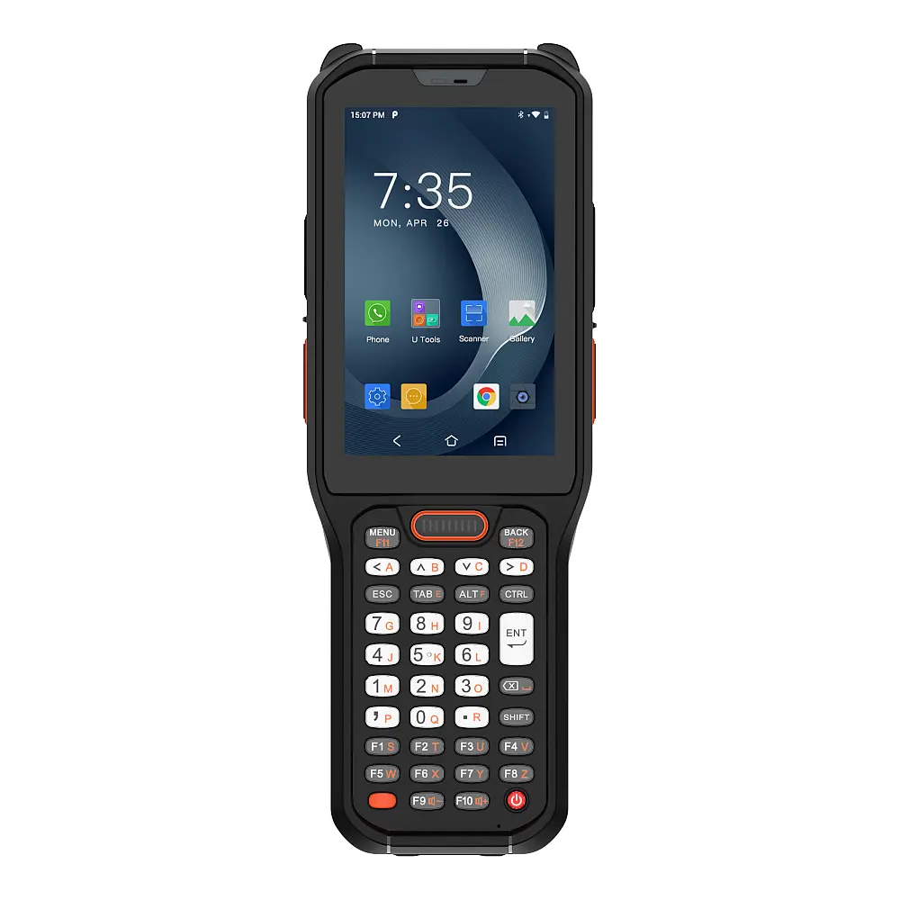 Urovo RT40, Android 13 (AER), SE4750SR, 4", 4/64, WiFi, 4G, 5200mah, cold-chain, 38-key, cable, PSU(EU), HS