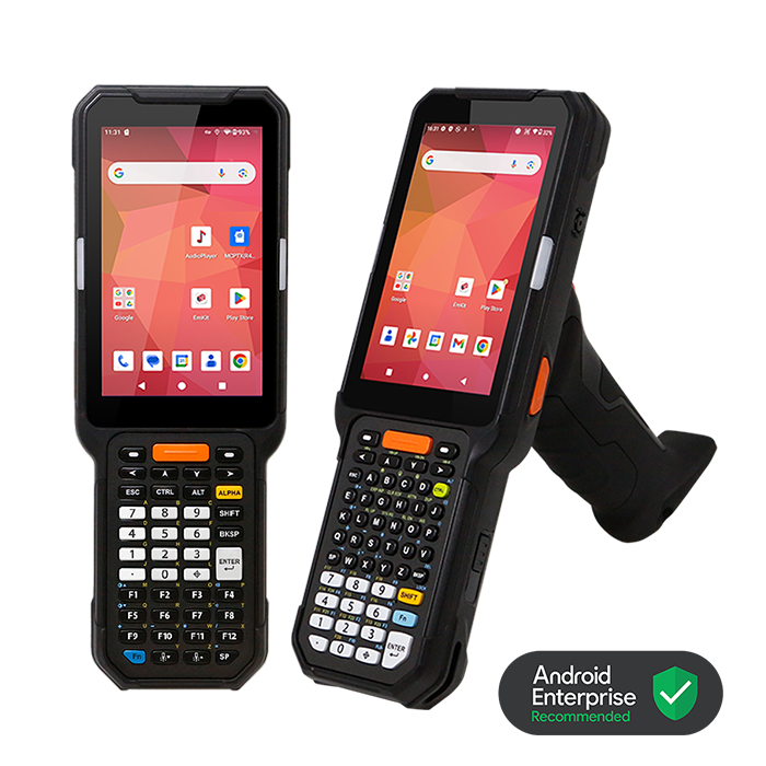 Point Mobile PM452 - 4G, Wi-Fi 6E, 2D EX3, Alpha-Numeric, EXT Battery, Android 13