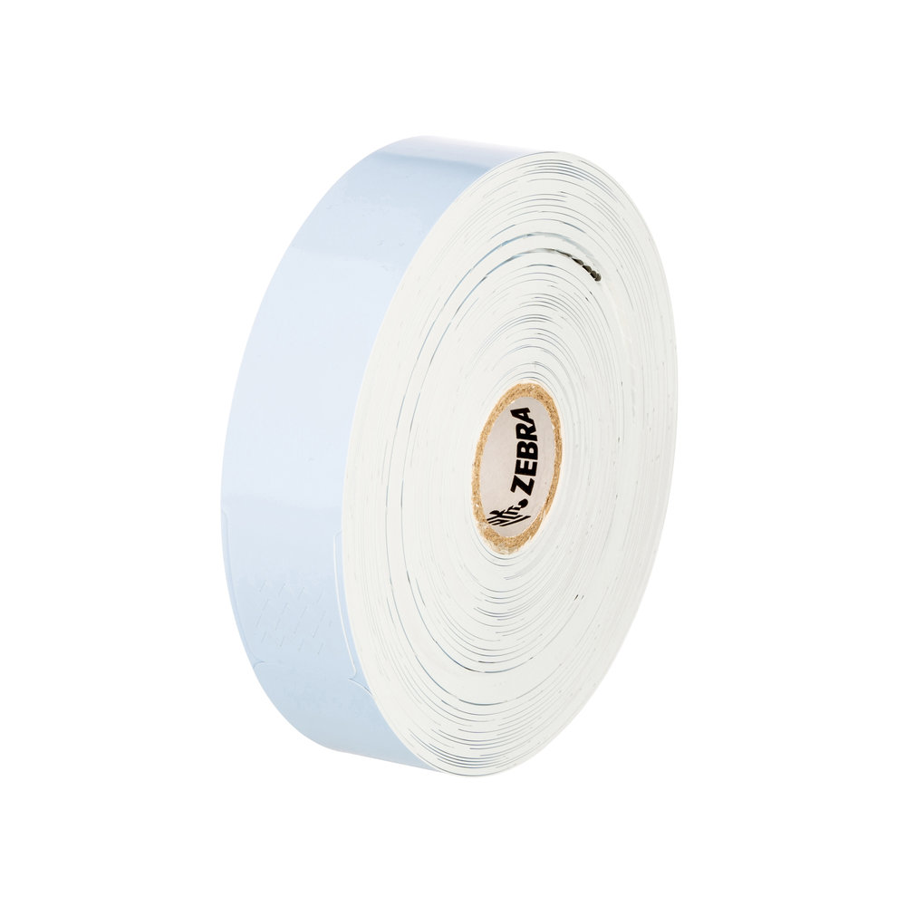 Wristband, Synthetic, 25 x 254mm, Direct thermal, Z-Band Fun, Adhesive closure, 1"core, 350/roll, Blue. Black mark sensing (Box of 4)