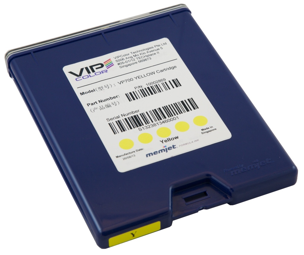 VIPColor VP700 Assy Ink Cartridge Y