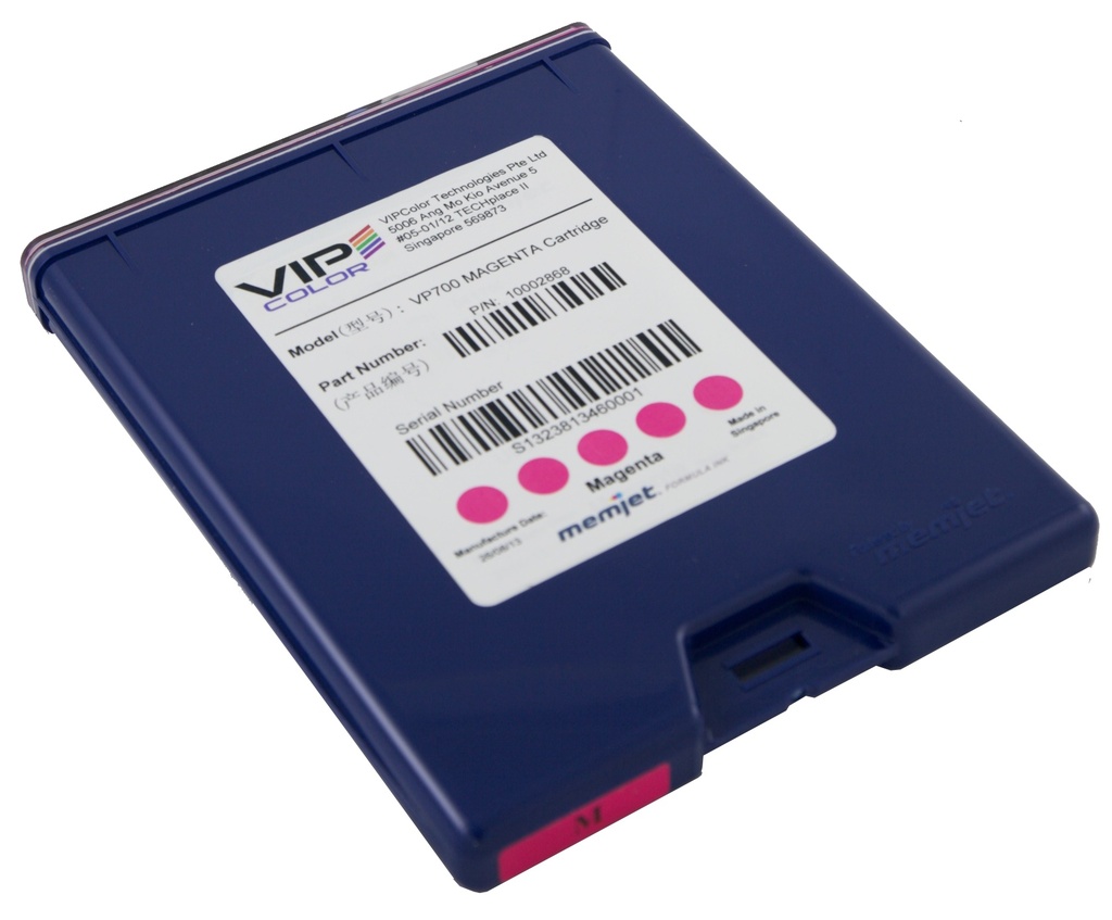 VIPColor VP700 Assy Ink Cartridge Magenta