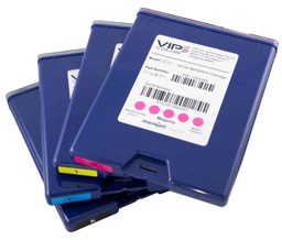 VIPColor VP700 Assy Ink Cartridge 1 Set Pack (Y+M+C+K+K)