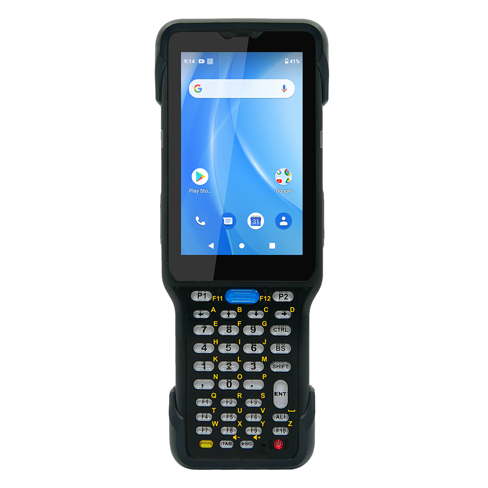 Unitech HT730Plus WLAN only, 38-keys, with SE4770 standard range Engine, A14, GMS & AER, 6GB/128GB, WLAN, hand strap, one piece 6700mAH battery design