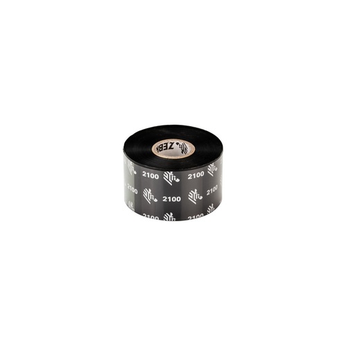 [02100BK06045] Wax Ribbon 60mm x 450M 2100 High Performance 1"core (Box of 12)