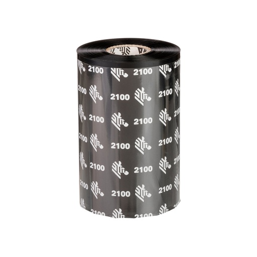 [02100BK22045] Wax Ribbon 220mm x 450M 2100 High Performance 1"core (Box of 12)