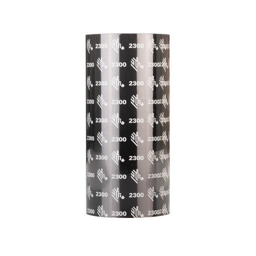 [02300BK13145] Wax Ribbon 131mm x 450M 2300 Standard 1"core (Box of 12)