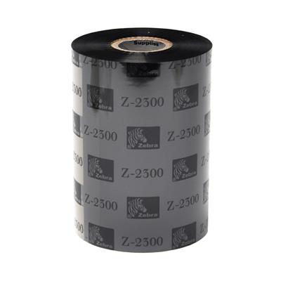 [02300BK06045] Wax Ribbon 60mm x 450M 2300  Standard 1"core (Box of 12)