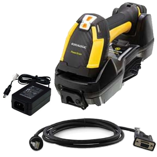 [PM9600-SR433RBK10] PM9600-SR, USB kit with cradle, power supply and USB cable, Standard Range, 433Mhz