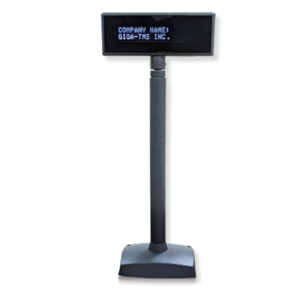 [DSP920U-R1] DSP920 2x20 customer display USB, dark grey, w. stand