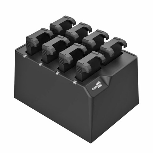[AWR30A8BCE001] WR30, 8 Slot Battery Charger for WR30 EU adapter