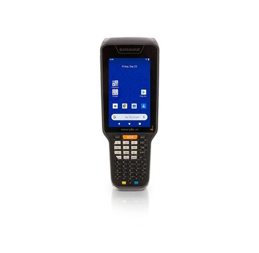 [943500047] Datalogic Skorpio X5 - WiFi, 2D XLR BCR, 47-key, Gun, EXT Bat, Android 10