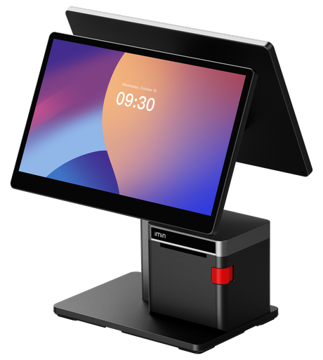 [DS2-25 4+64] iMin Swan 2 15,6" Android 13, WiFi, BT, 80mm printer and 10,1" screen included