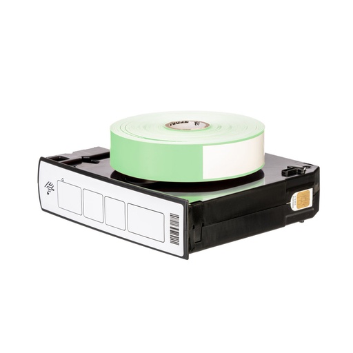 [10006995-3K] Wristband, Synthetic, 25 x 279mm, Direct thermal, Z-Band Direct, Adhesive closure, Cartridge, 200/roll, Green (Box of 6)