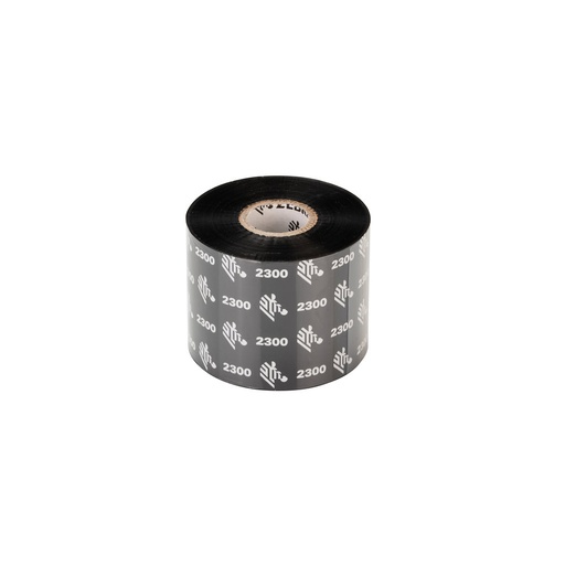 [02300BK04045] Wax Ribbon 40mm x 450M 2300 Standard 1"core (Box of 12)