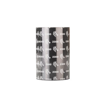 [02300BK08330] Wax Ribbon 83mm x 300M 2300 Standard 1"core (Box of 12)