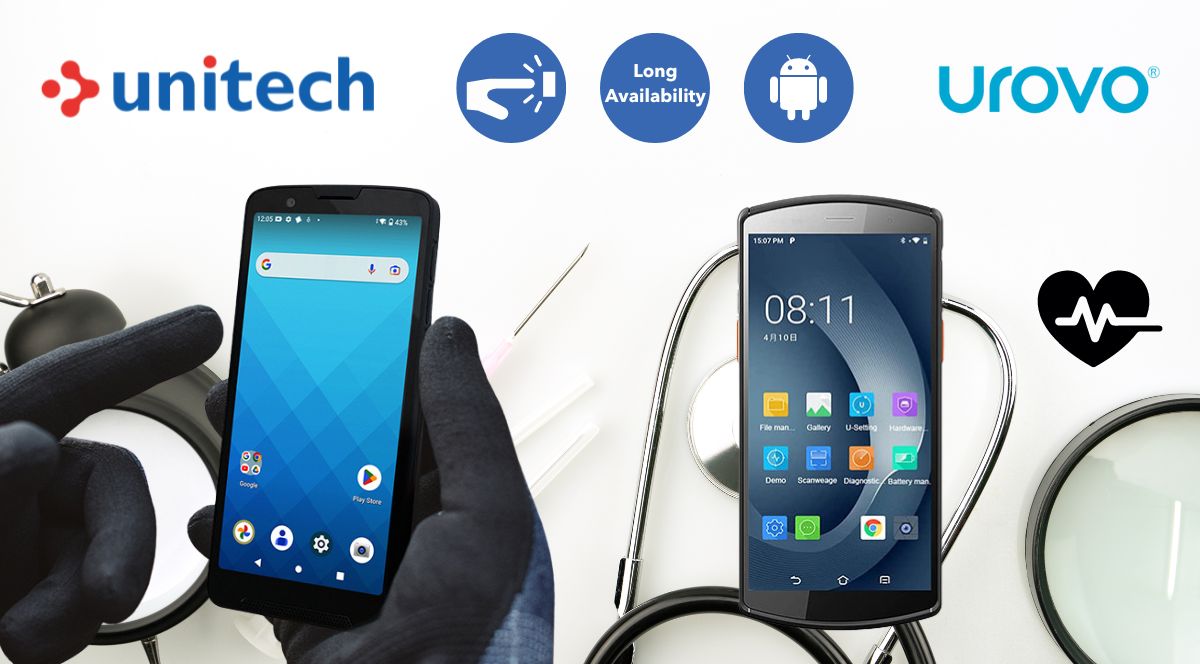 Gezondheidszorg smartphones Eutronix Unitech Urovo