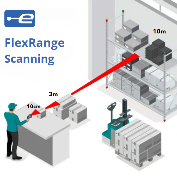 FlexRange Scanner tot 10 meter